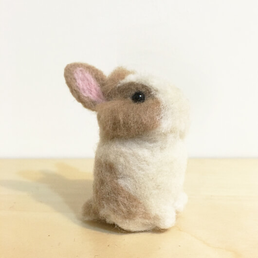 羊毛氈兔寶寶-努比