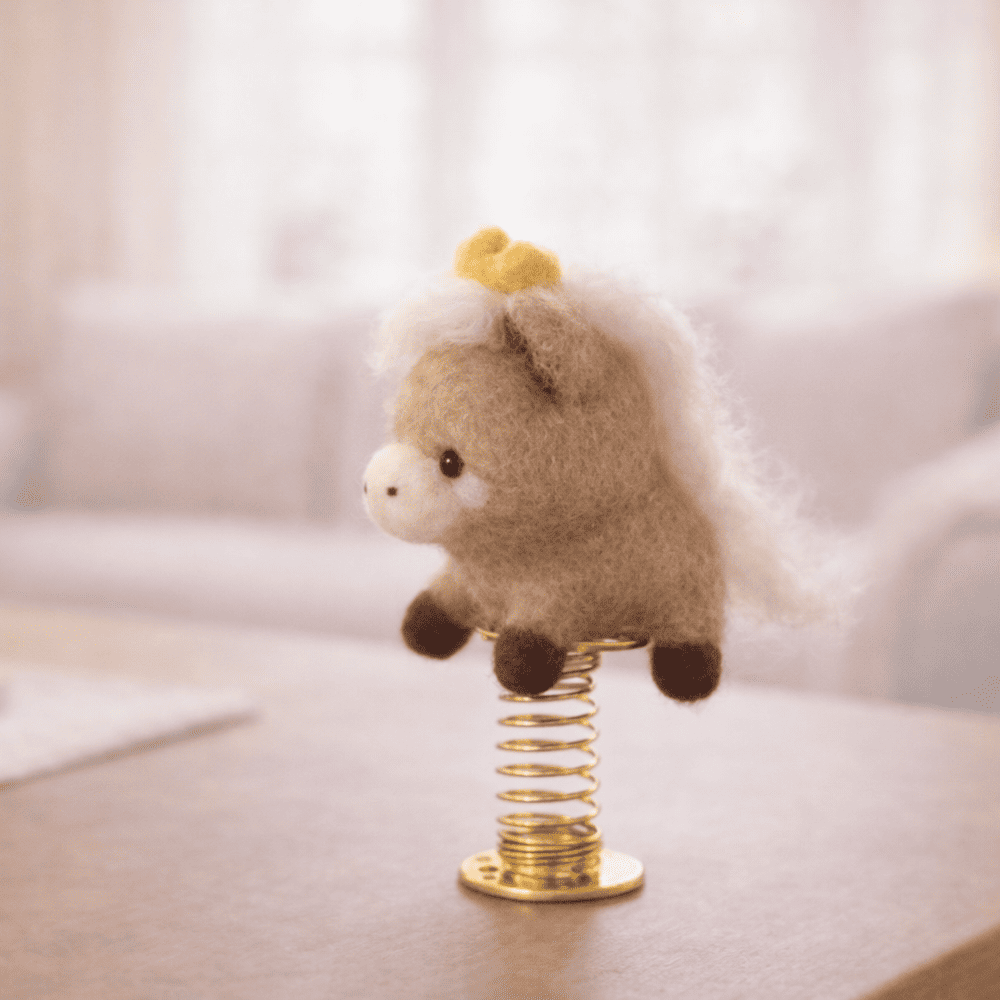 馬上有財羊毛氈